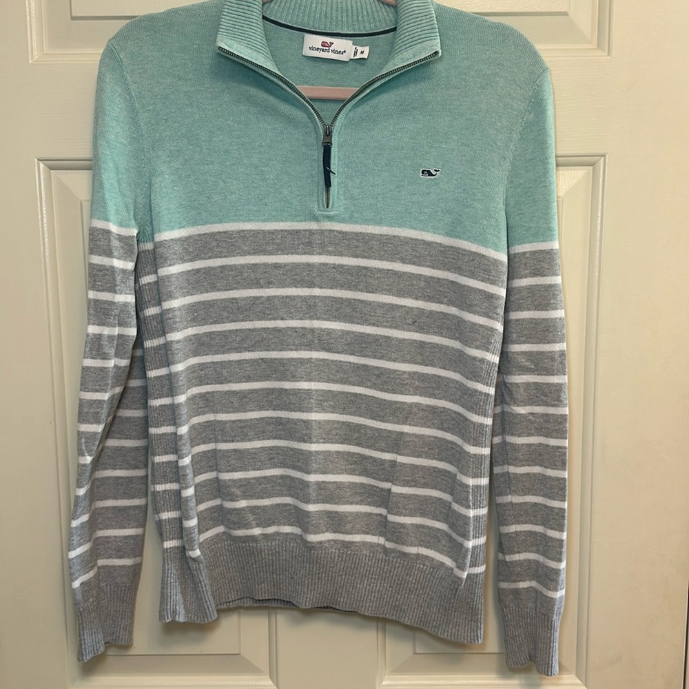 Vineyard Vines half zip Sweater Size Medium